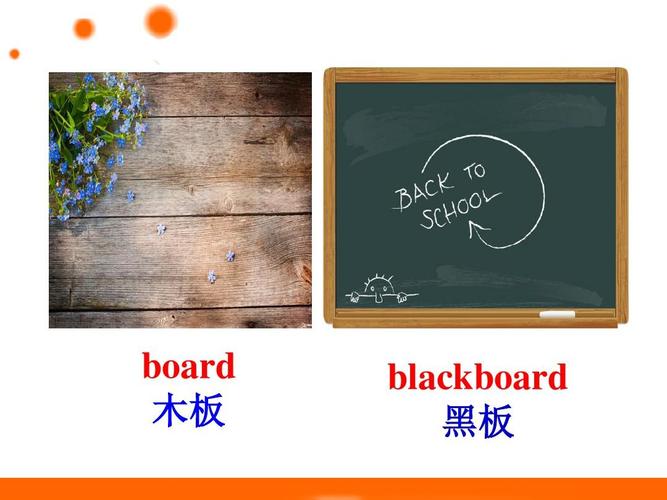 黑板用英语怎么读